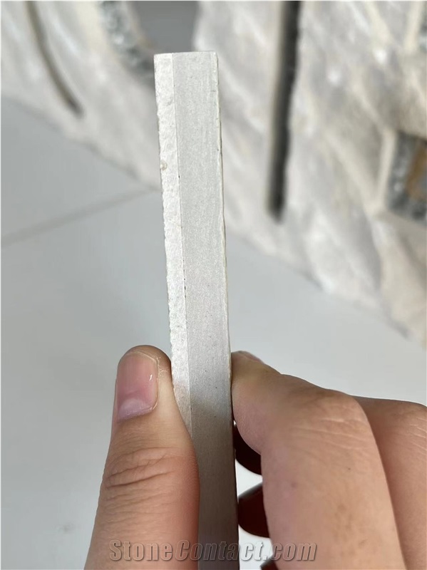Cream Marfil Beige Marble-Porcelain Composite Stone Tiles