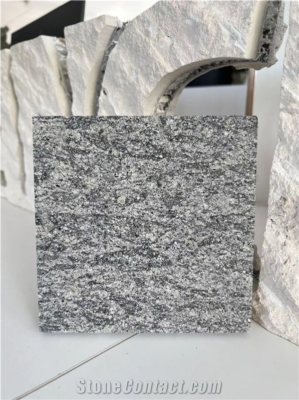 Italy Basaltite Grey Granite Tile Laminate Honeycomb Panels