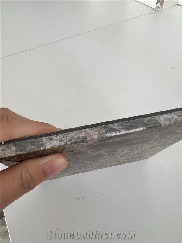 Marron Imperial Marble Aluminum Lightweight Stone Panels