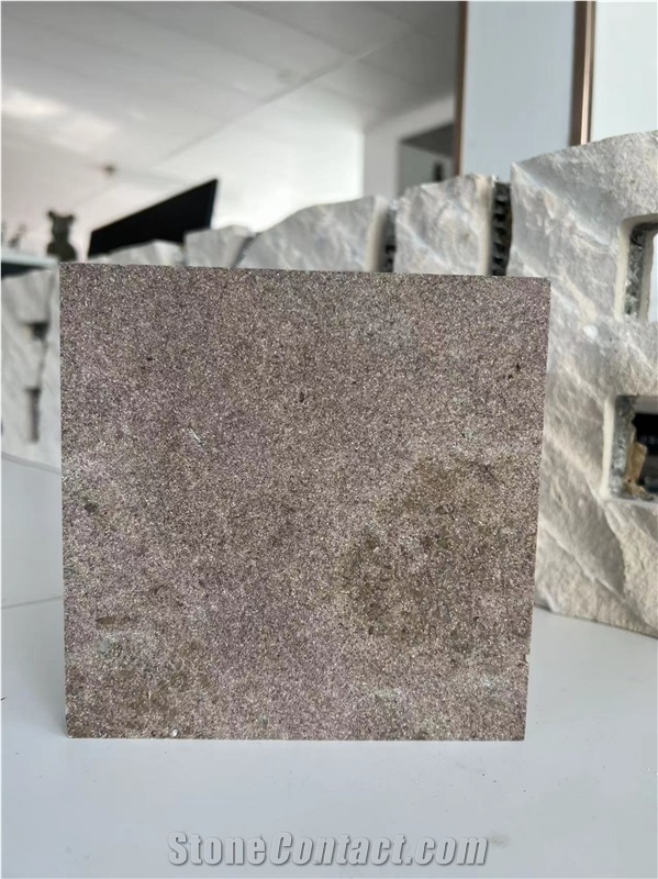 Oeland Red Limestone Tile Laminated Honeycomb Panels