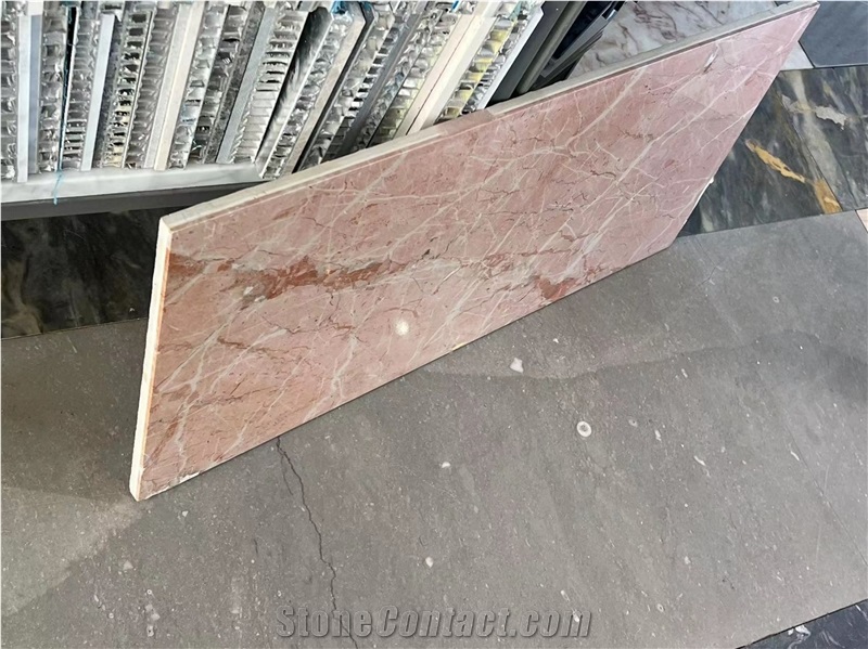Red Marble Composited Porcelain Thin Laminated Panels