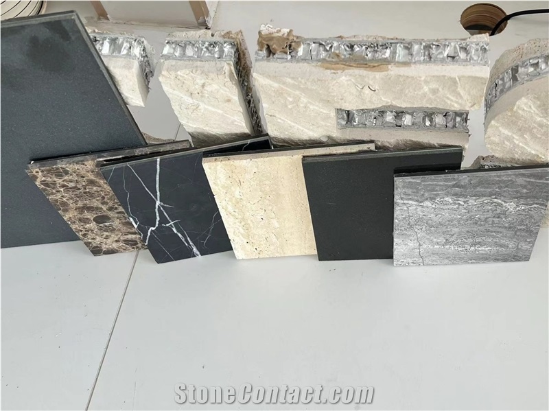 Stone Slab Tile With Aluminum Thin Composite Stone Panels