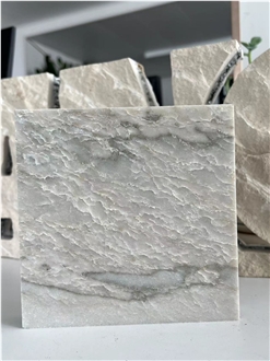 White Macaubus Marble Tile Laminated Honeycomb Panels