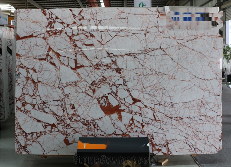 Red Spider Marble Slabs For Decor
