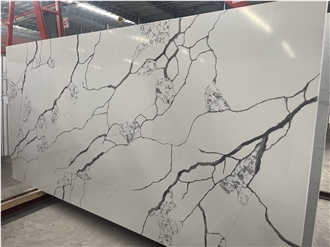 Chinese Calacatta  Quartz Slabs Stone