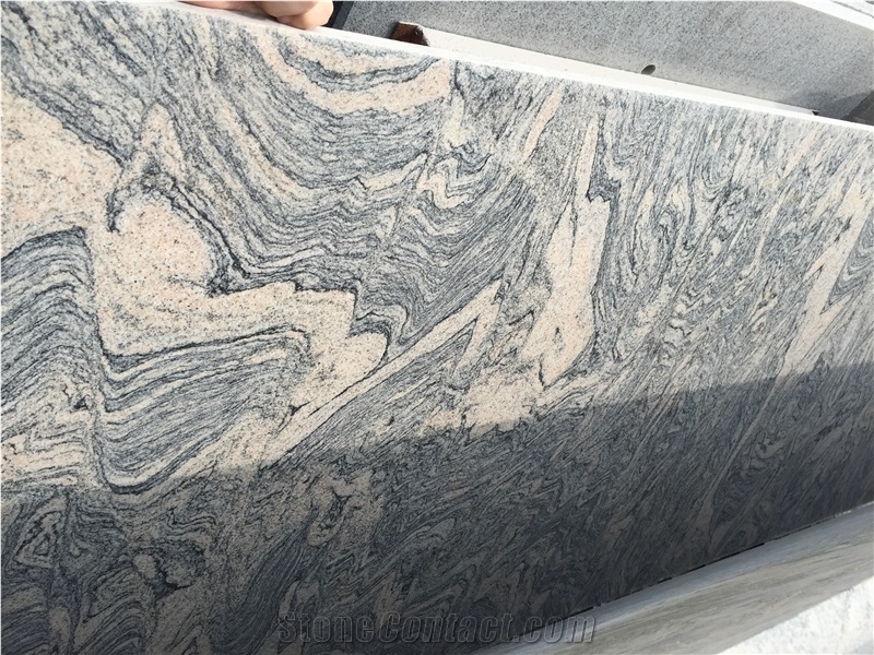 China Juparana Granite  Multicolour Grain Granite Slabs