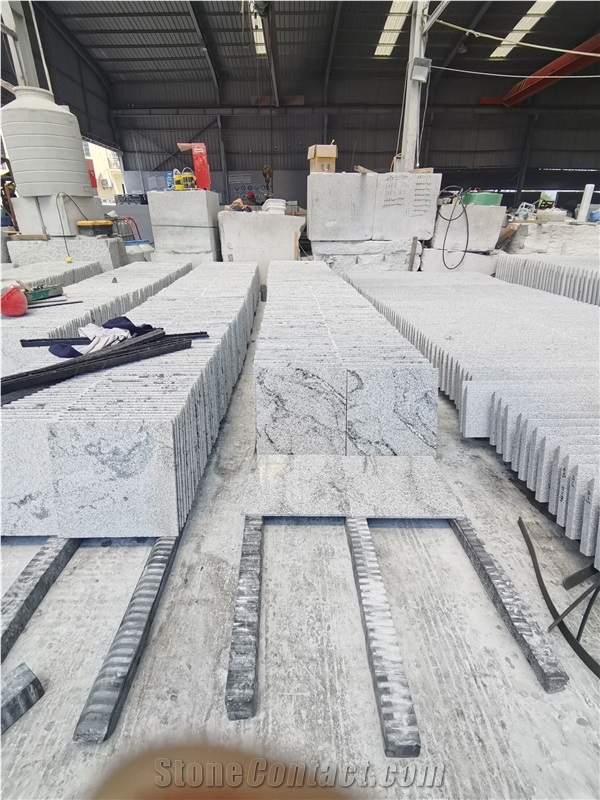 China White Granite Viscont White Granite Tiles