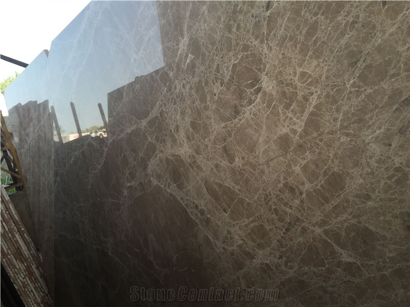 Chinese Light Emperador Marble Slabs Stone Wall Tiles