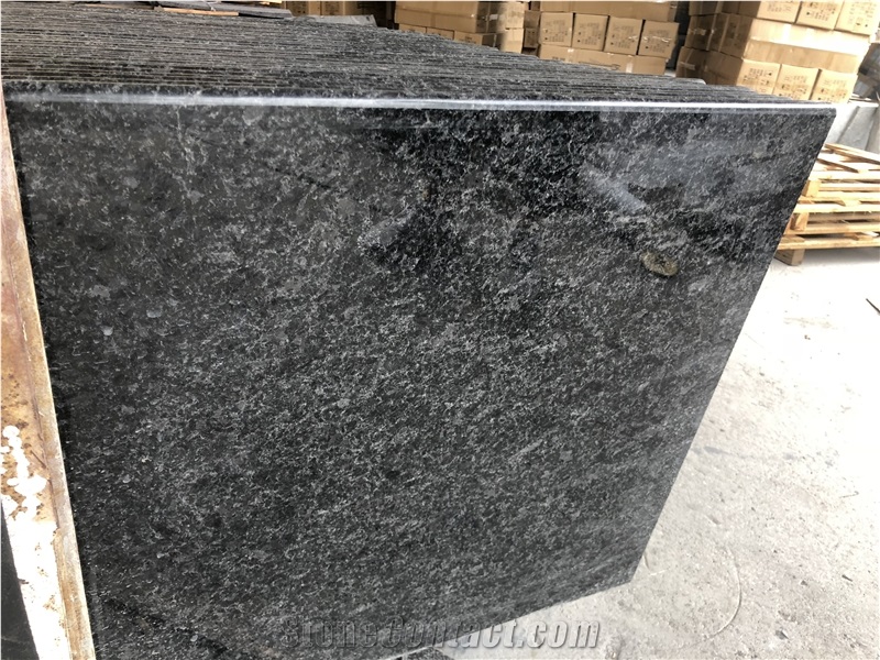 High Quality Angola Black ,Labrador D'angola Granite Slabs