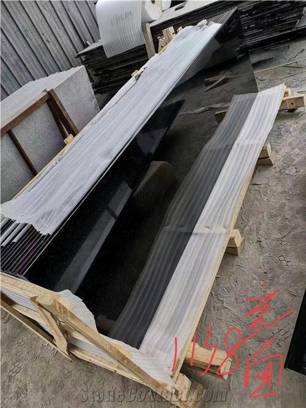 High Quality Yixian Black Granite Slabs