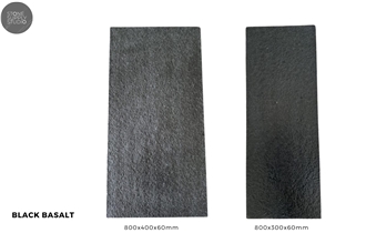 Black Basalt Paving Tiles