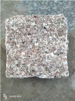 Pink Granite Cobbles