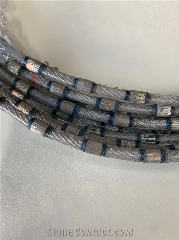 Wire Saw Cutting For Granite Marble Block Cutting Process