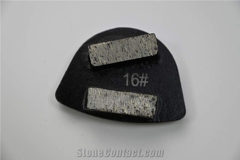 BTS-39 Concrete Floor Metal Diamond Grinding Shoe Trap