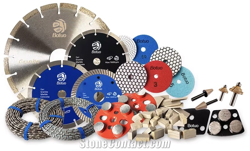 BTS37 Metal Bond Diamond Floor Grinding Discs Abrasive Tools