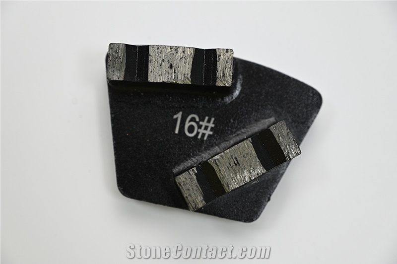 BTS40 W Segments Shape Metal Abrasive Grinding Diamond Tool
