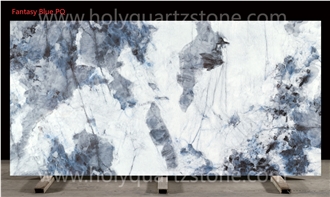 Fantasy Blue PQ Quartz Slabs