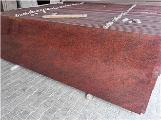 Ruby Red Granite Slabs Cut To Size