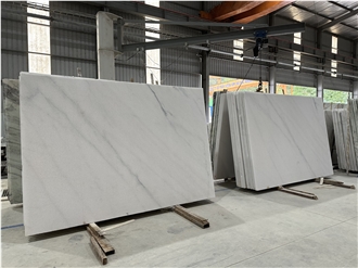 Milky White Marble Slabs