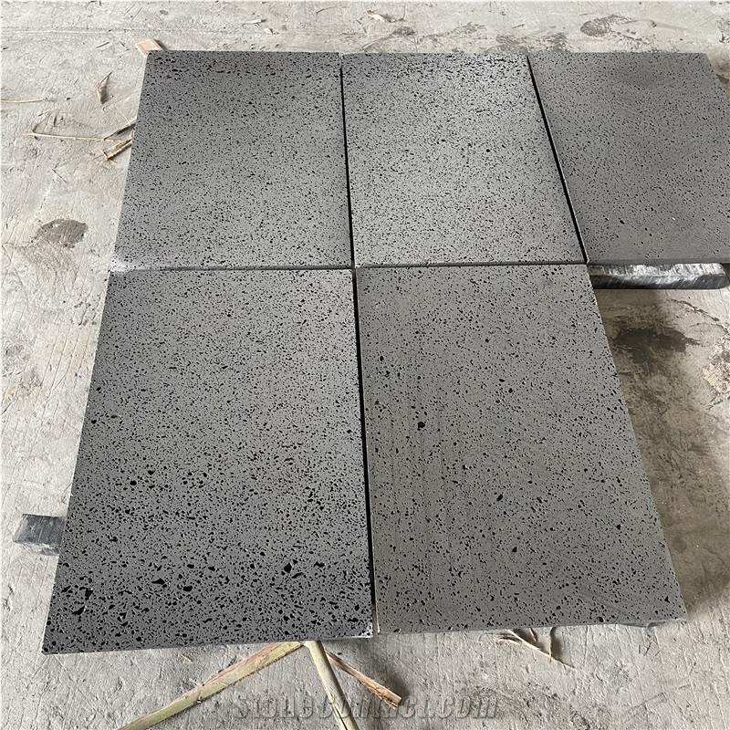 Cut To Size Surface Basalt Lava Stone Wall Tiles