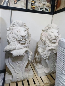 Factory NEW Design Limestone Lion Statue