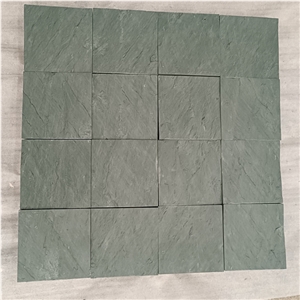 Wholesales Green Slate Stone Paver Stone In Square