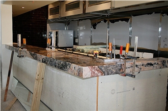 Dreamtime Marble Commercial Counters