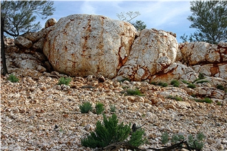 Pilbara Cream Marble Quarry