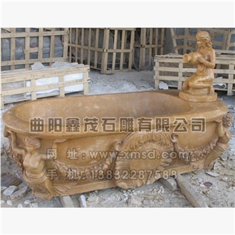 Gold Marble Bath Tubs