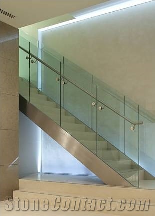 Moleanos Beige Limestone Stair Steps, Risers