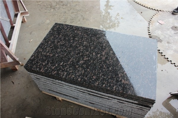 Tan Brown Granite Polished Slabs