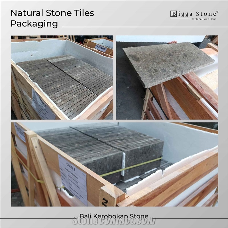 Bali Paras Gray Kerobokan Stone Sandstone Tiles
