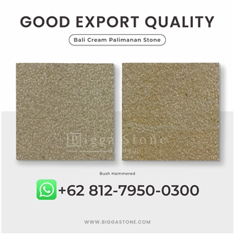 Cream Palimanan Sandstone Wall Tiles