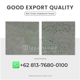 Green Sukabumi Stone Pool Pavers, Pedra Hijau Bali