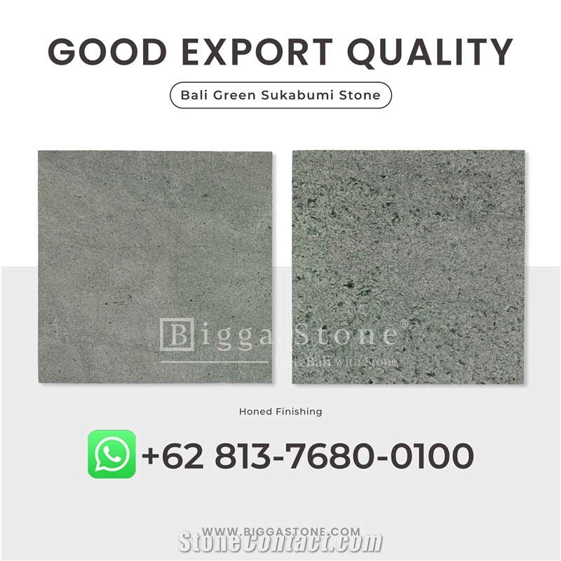 High Quality Green Sukabumi Quartzite Pool Tiles