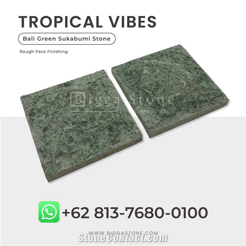 Pedra Hijau Verde Supplier - Green Sukabumi Pool Tiles