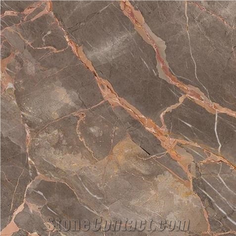 Red Grey Marble 