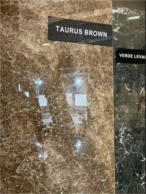 Taurus Brown Marble Slab