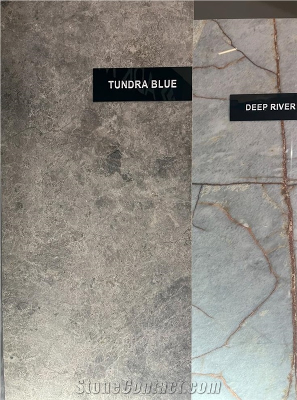 Tundra Blue Marble Finished Product