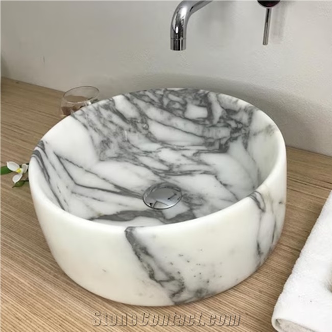Areabescato Marble Round Wash Basin