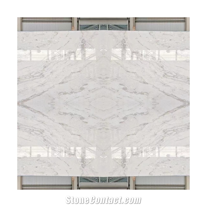 Volakas White Marble Slabs, Floor Tiles