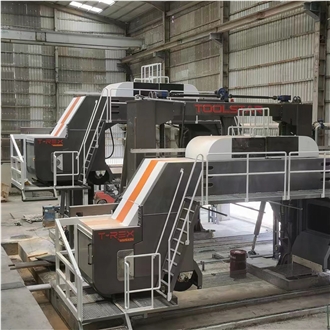 Multi Wire Saw Machines For Marble Granite Slabs Cutting
