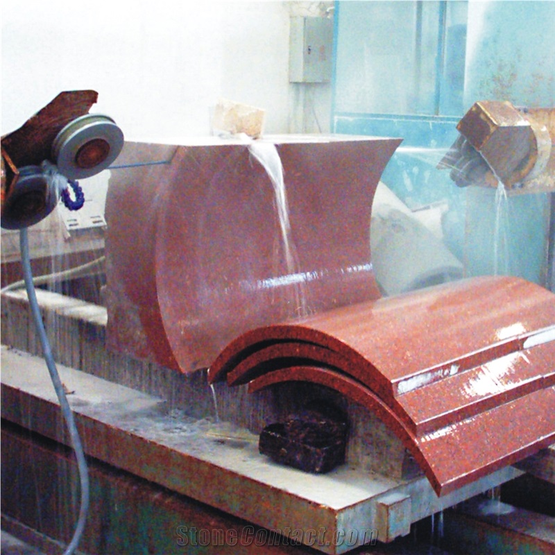 Single Diamond Wire Saw Machine For Stone Shaping Profiling And Shaping