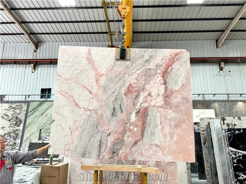 Spring Is Coming For Season Pink Marble Slabs