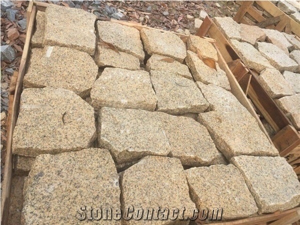 Viet Nam Binh Dinh Yellow Granite And Tiles