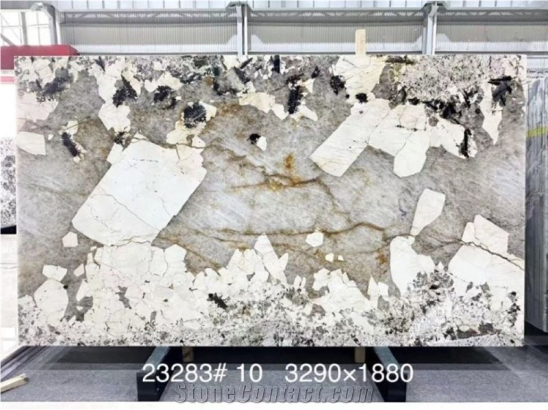 Brazil Patagonia Quartzite Slabs For Interior Wall Flooring