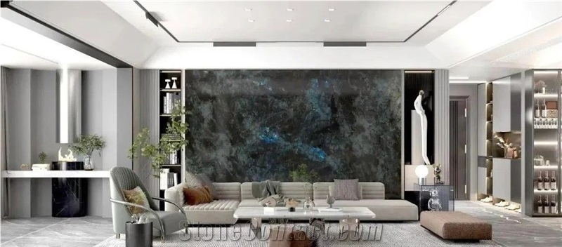 Luxury Stone Lemurian Blue Granite Slabs