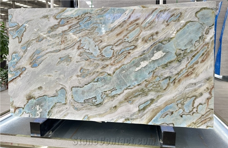 New Blue Exotic Stone Slabs