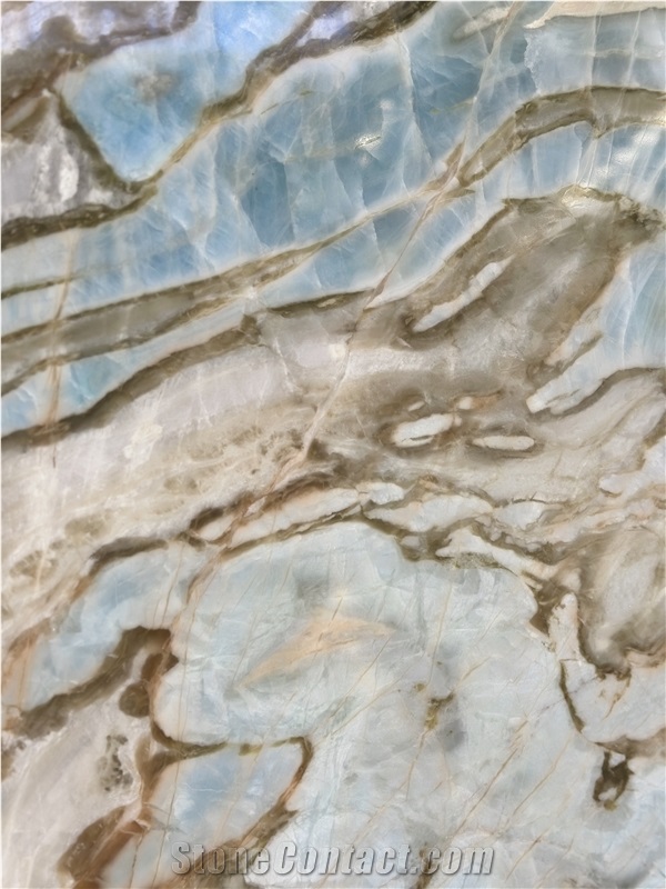 New Blue Exotic Stone Slabs
