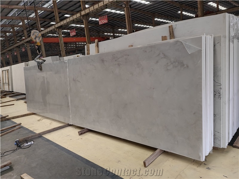 Artificial Stone Calacatta Concrete Quartz Slabs